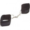 ESPOSAS DE VELCRO   PARA MANOS Y PIES  OUCH NEGRAS