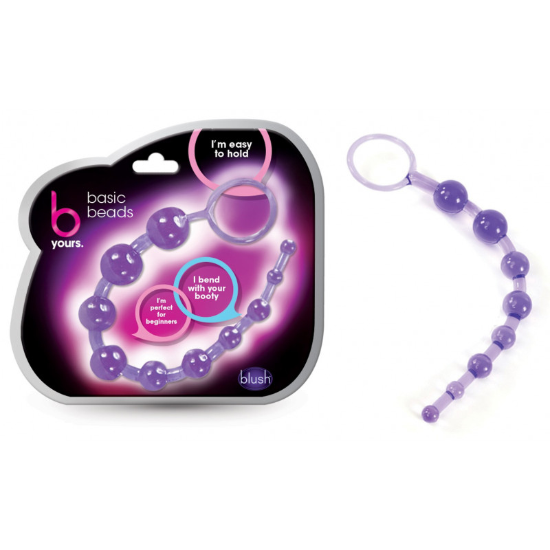 Basic Beads  sassy dilatador rosario moradas