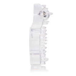 Basic Essentials Teaser Enhancer Dual Action Cock Ring Penis Erection Enhancer