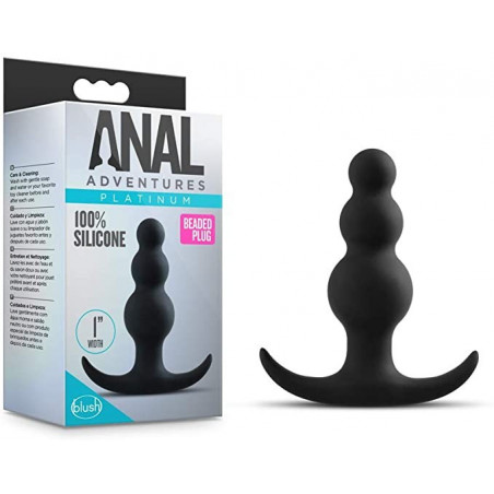 PLUG BEADED  ANAL ADVENTURES 1"