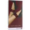 LUXURY ANKLE CUFFS BURGUNDY ESPOSAS DE LUJO PARA TOBILLO