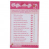 Juego Despedida   VARIOS  21.5x13.4cm 10pz