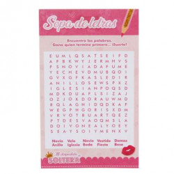 Juego Despedida   VARIOS  21.5x13.4cm 10pz