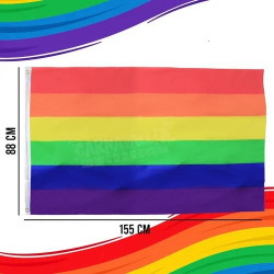 Bandera orgullo LGTB