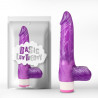 VIBRADOR LUV PLEASER FORMA DE PENE CON TESTICULOS