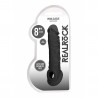 FUNDA EXTENSION  8" PENIS SLEEVE REALROCK BLACK