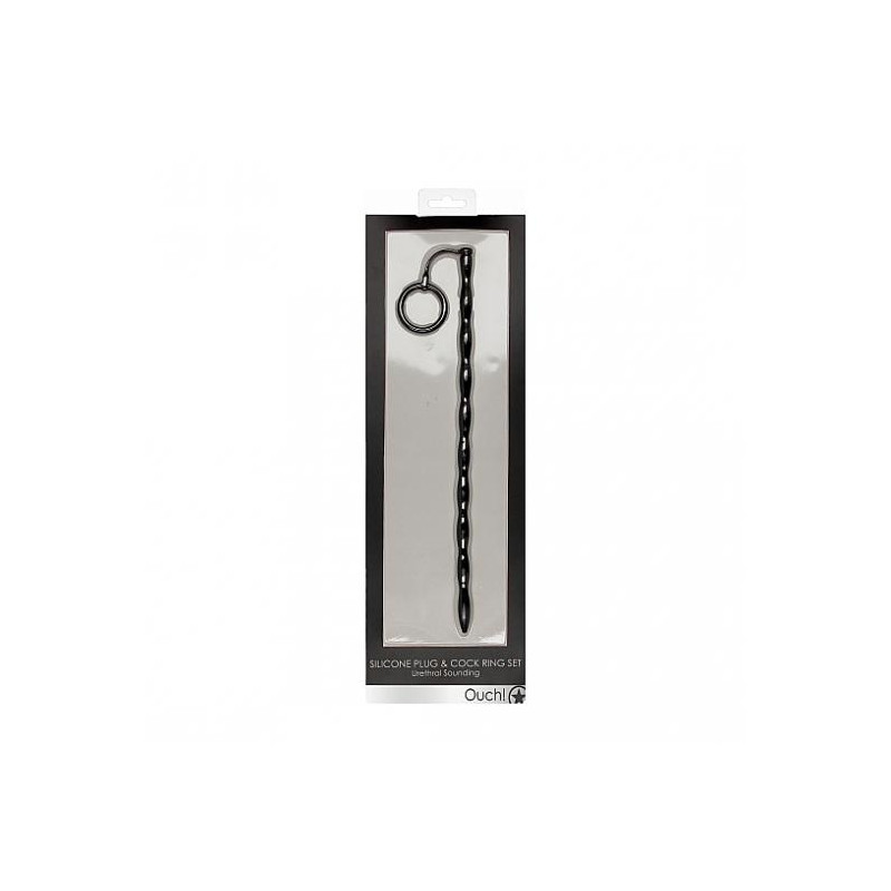 SONDA PARA URETRA  SILICON PLUG Y COCK RING SER  URETRAL