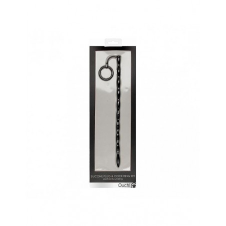 SONDA PARA URETRA  SILICON PLUG Y COCK RING SER  URETRAL