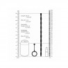 SONDA PARA URETRA  SILICON PLUG Y COCK RING SER  URETRAL