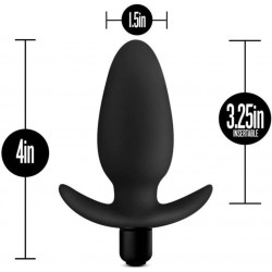 SADDLE PLUG PLUG ANAL CON VIBRADOR  ADVENTURE