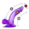 4" Dildo mini cock  con base de succión