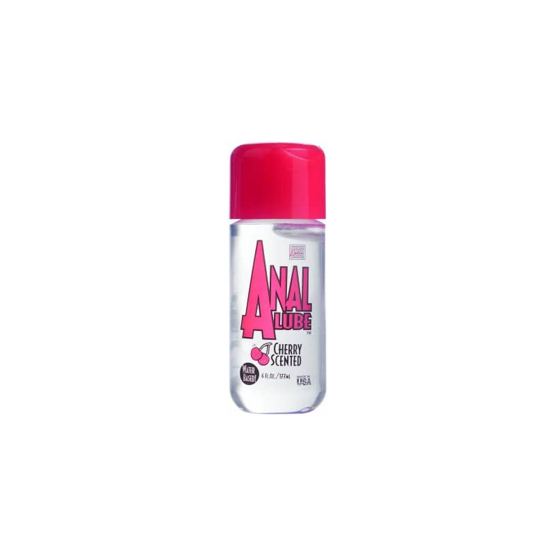 ANAL LUBE   SABOR CEREZA  TAPA ROJA ESPESO BASE AGUA