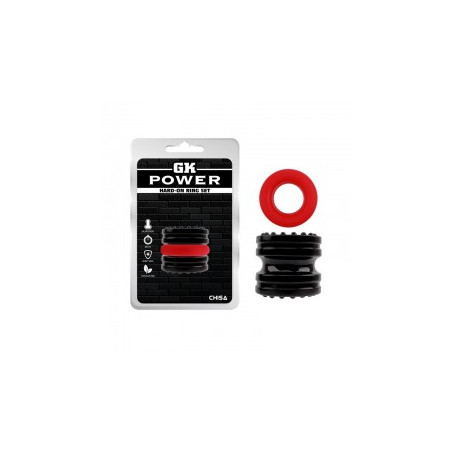 ANILLO HARD ON RING  SET  GK POWER