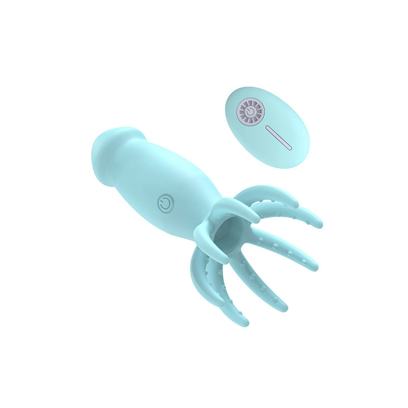 SMALL OCTOPUS  PULPO VIBRADOR CONTROL REMOTO RECARGABLE
