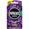 PRUDENCE SABOR Y AROMA UVA 3 CONDONES