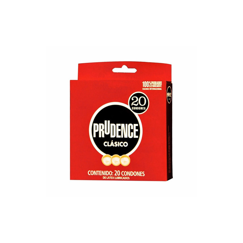 PRUDENCE  CLÁSICO CAJA CON 20 PZ