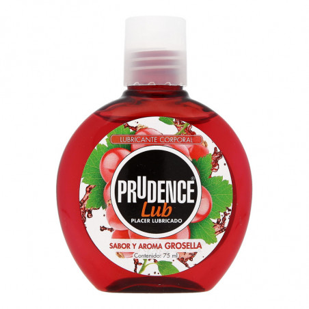 PRUDENCE LUBricante GROSELLA 75 ml sabor
