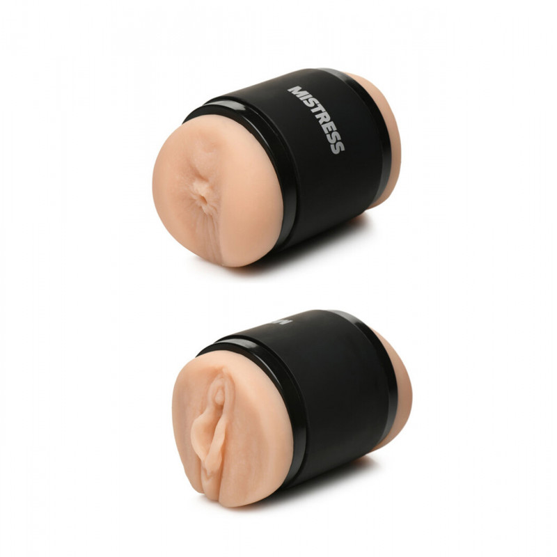 MISTRESS DOUBLE SHOT MASTURBADOR  MINI VAGINA ANO