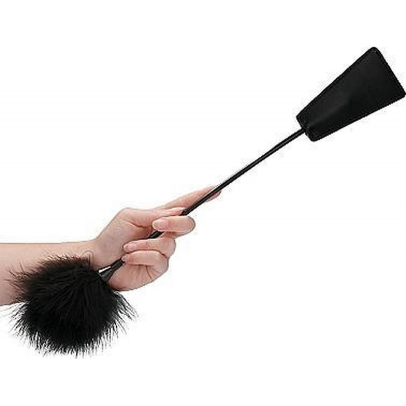 FUSTA CON PLUMA OUCH!!