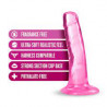B Yours Plus Hard N Happy Dildo 5.5″ – Pink