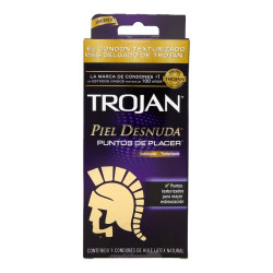 CONDONES TROJAN PIEL...