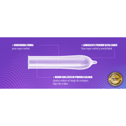CONDONES TROJAN PIEL DESNUDA PUNTOS 9 PIEZASD