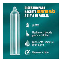 TROJAN PIEL DESNUDA 9  PIEZAS