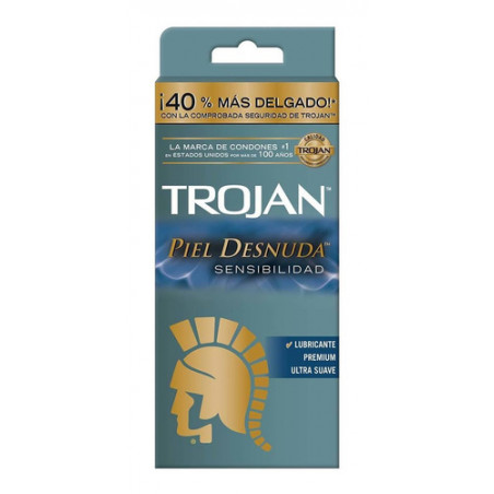TROJAN PIEL DESNUDA 9  PIEZAS