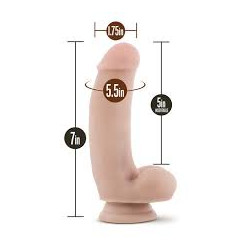 DILDO  SILICON DR SAMUEL  7"