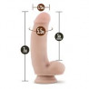 DILDO  SILICON DR SAMUEL  7"