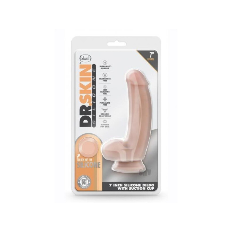 DILDO  SILICON DR SAMUEL  7"