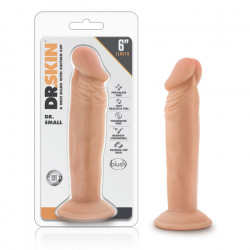 DR. SMALL  6" DILDO  DR SKIN