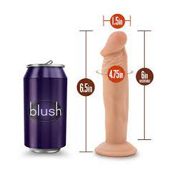 DR. SMALL  6" DILDO  DR SKIN