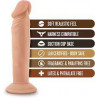 DR. SMALL  6" DILDO  DR SKIN