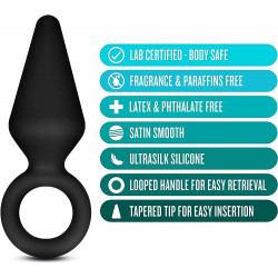 KIT LOOP PLUG   ANAL ADVENTURES  3 PIEZAS SILICON DILATADORES