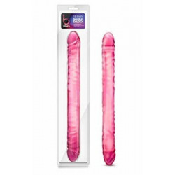 B Yours 18″ Double Dildo Pink