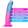BEAUTIFUL SKY DILDO B YOUR  BICOLOR