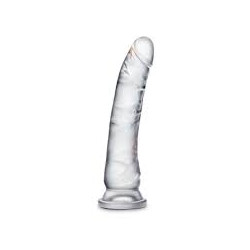 GLISTEN DIAMOND  DILDO TRANSPARENTE B YOURS SIN TESTICULOS