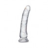 GLISTEN DIAMOND  DILDO TRANSPARENTE B YOURS SIN TESTICULOS