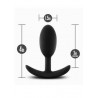 VIBRA SLIM PLUG SMALL  DILATADOR ANAL CON BALIN  ANAL ADVENTURES
