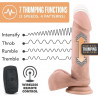 DR. BECKHAM 7.5" THUMPING VIBRADOR PERCUSIÓN  CONTROL REMOTO