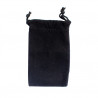 PLUG METAL CHICO CON GEMA Y BOLSA TERCIOPELO