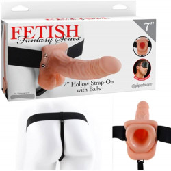 FETISH 7" HOLLOW STRAP-ON...
