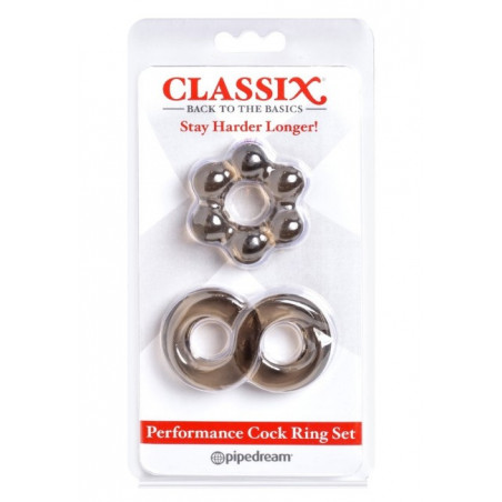 Classix Performance Cock Ring Set