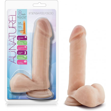 Au Naturel 8″ SENSA FEEL DILDO