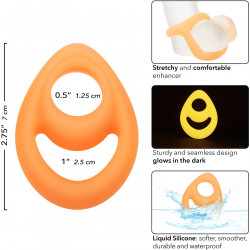 ALPHA RING ANILLO DE SILICON FLORESCENTE