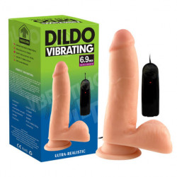 DILDO VIBRATING 6.9  ULTRA...