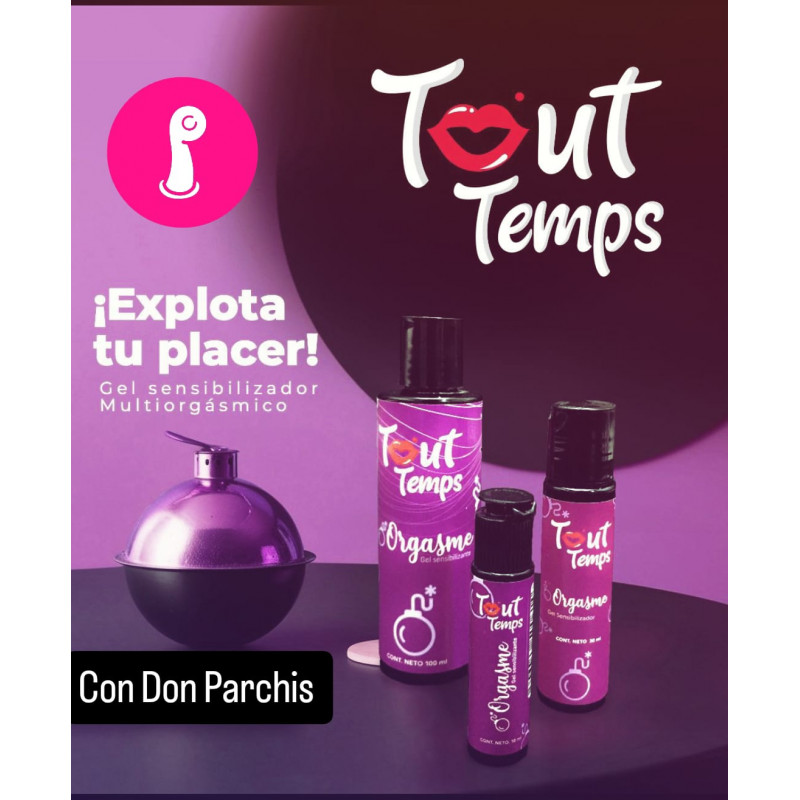 Lubricante multiorgasmico /orgasme Tout Temps30 ml