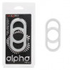 ALPHA SILICON COMMANDER RING ANILLO ALPHA TRIPLE