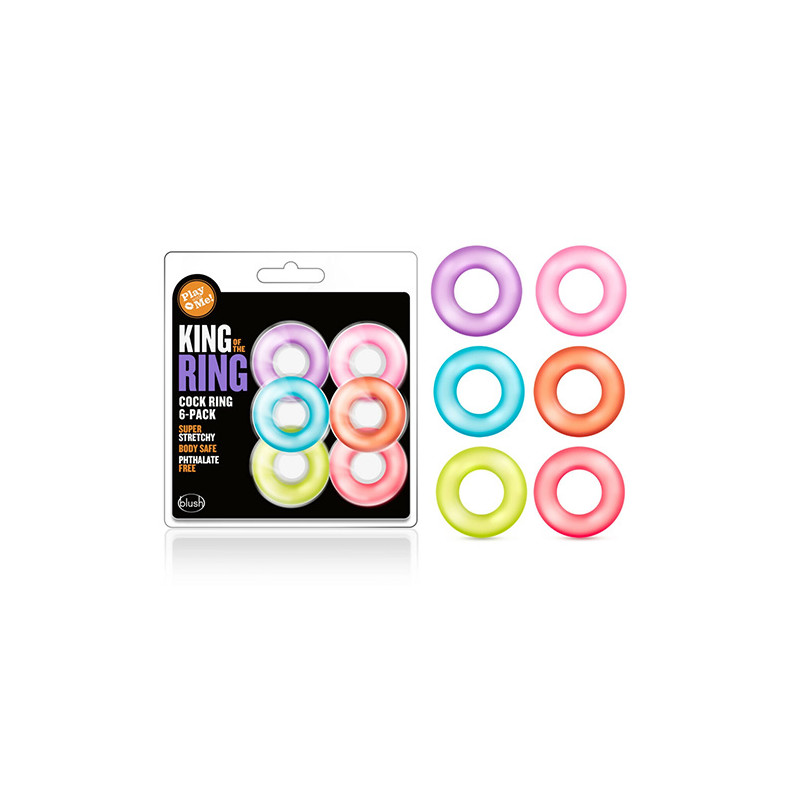 KING OF THE RING  KIT DE ANILLOS LIGAS  PARA PENE